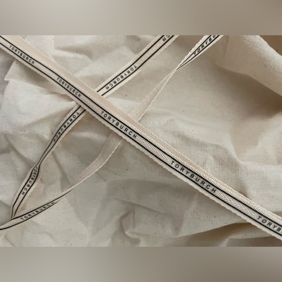 Tory Burch  Authentic Empty Paper Gift Shopping Bag with fabric - Picture 5 of 8